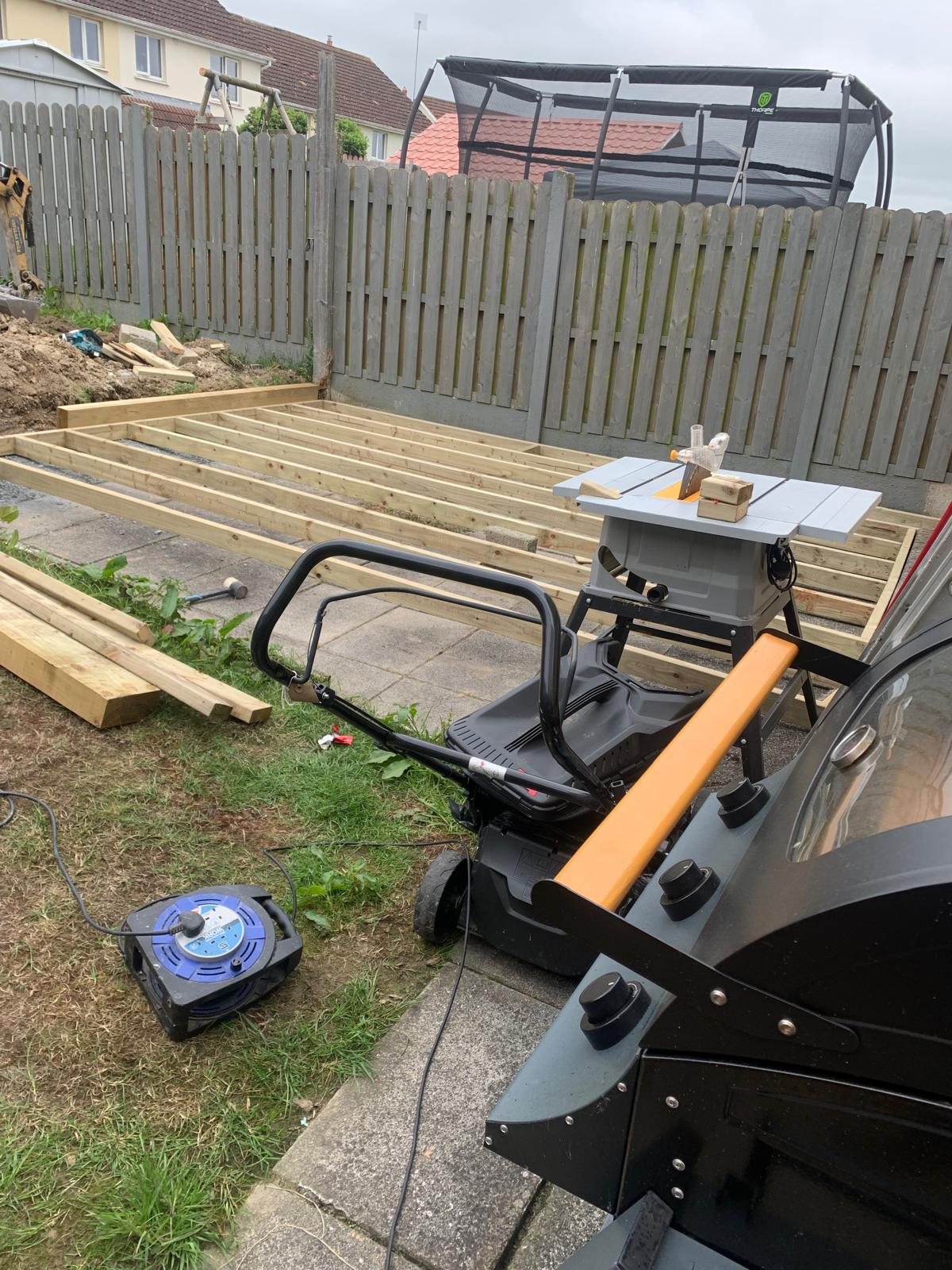 Garden Transformation with Composite Decking & Pergola, Blanchardstown, Dublin image 9