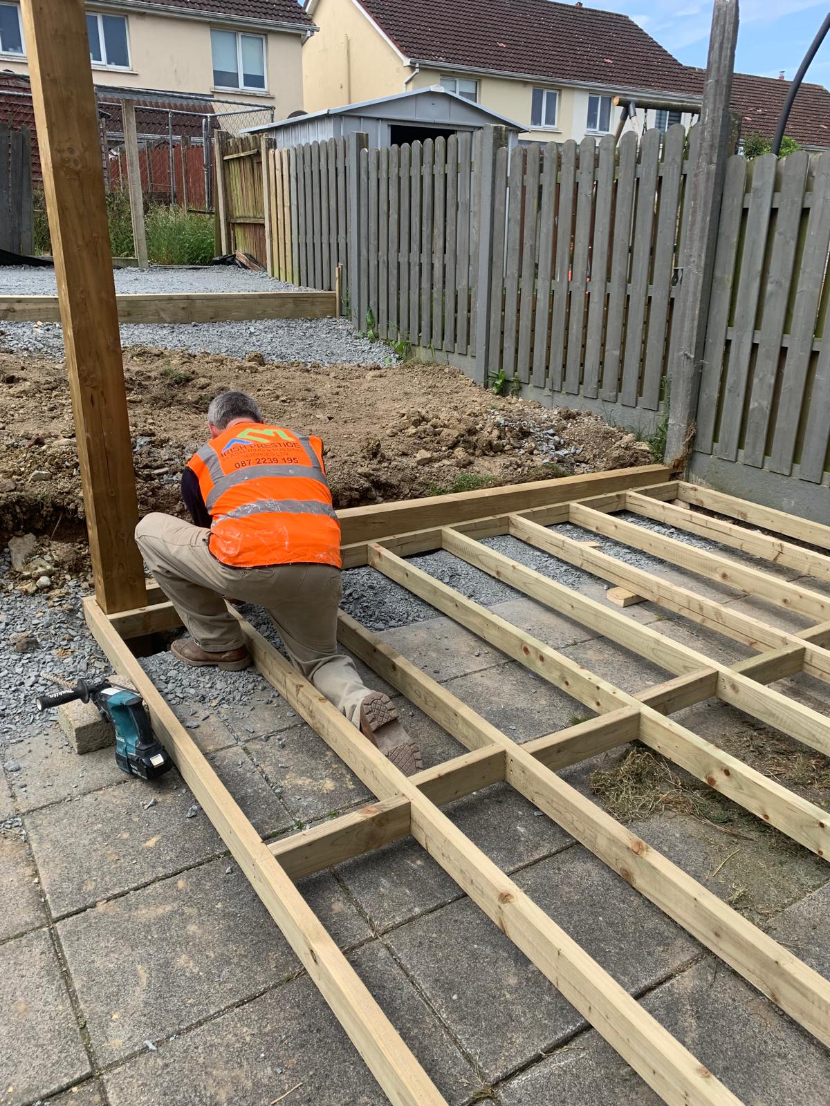 Garden Transformation with Composite Decking & Pergola, Blanchardstown, Dublin image 10