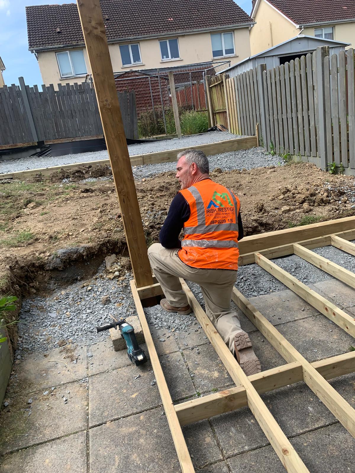 Garden Transformation with Composite Decking & Pergola, Blanchardstown, Dublin image 11