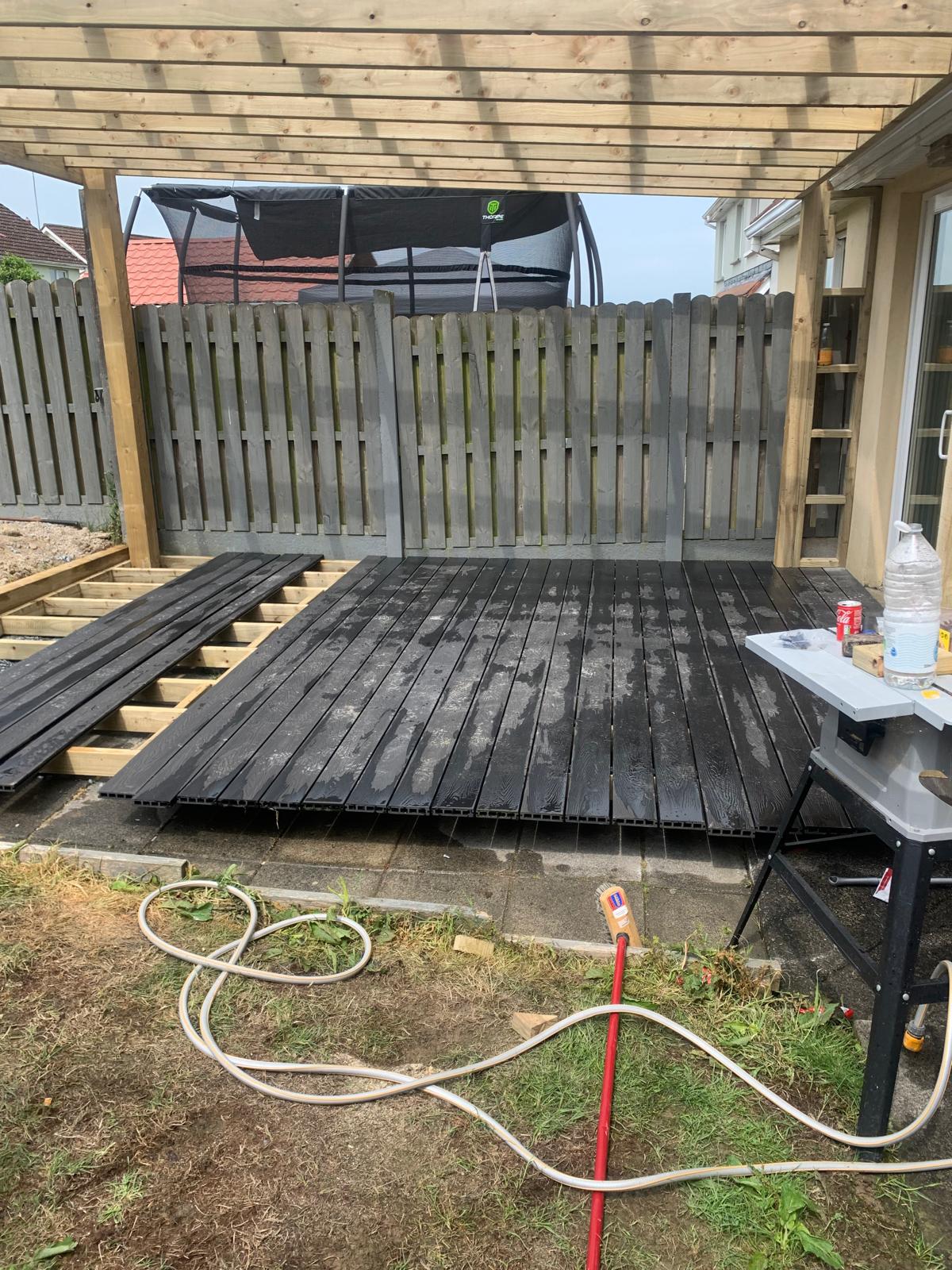 Garden Transformation with Composite Decking & Pergola, Blanchardstown, Dublin image 16