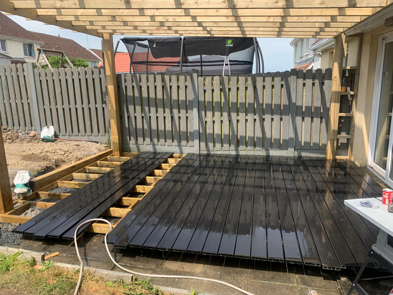 Garden Transformation with Composite Decking & Pergola, Blanchardstown, Dublin image 17