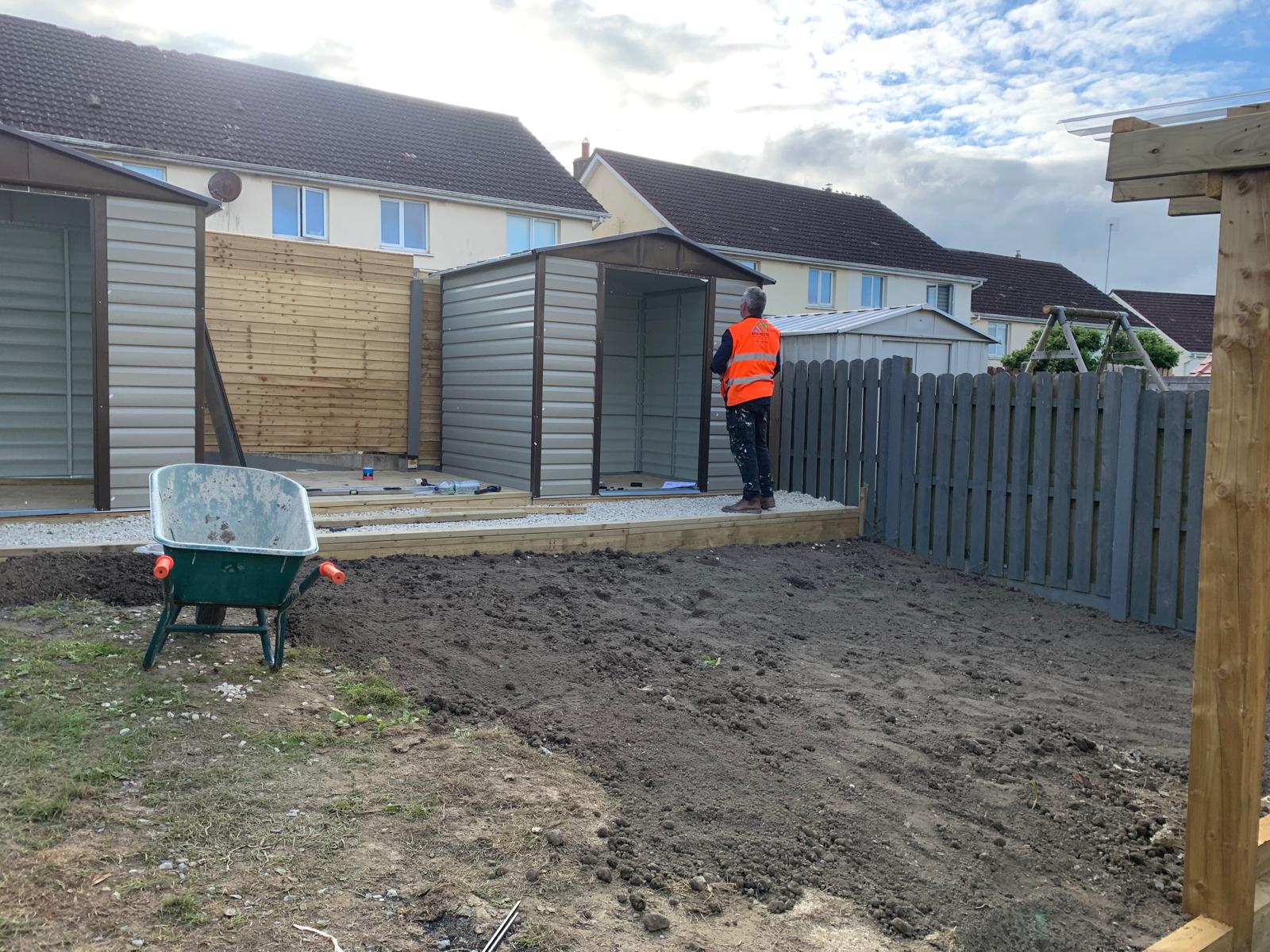 Garden Transformation with Composite Decking & Pergola, Blanchardstown, Dublin image 23