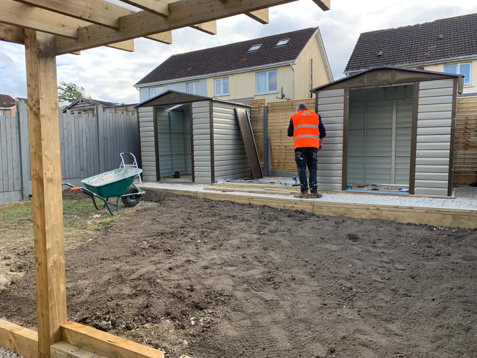 Garden Transformation with Composite Decking & Pergola, Blanchardstown, Dublin image 24