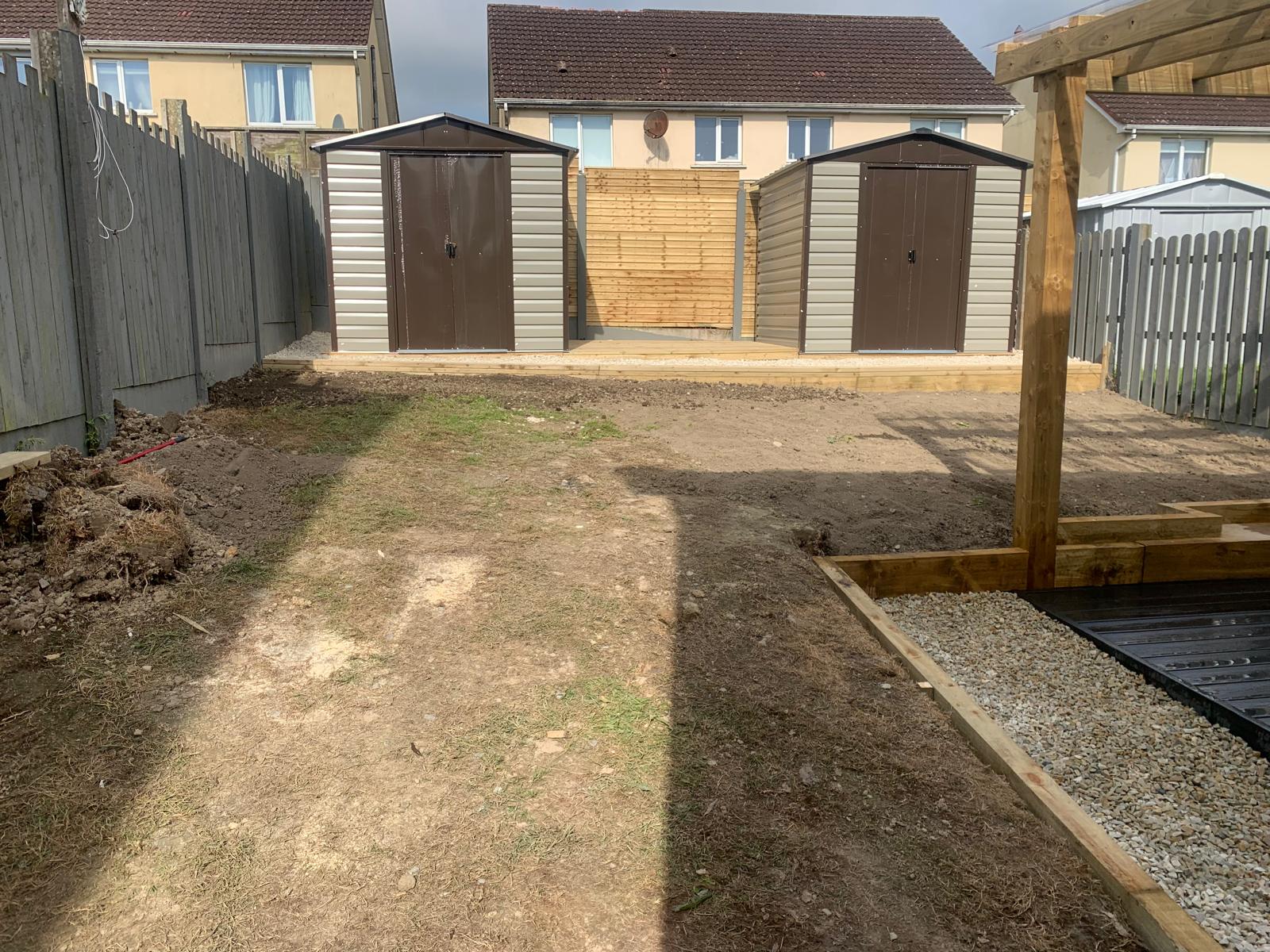 Garden Transformation with Composite Decking & Pergola, Blanchardstown, Dublin image 27